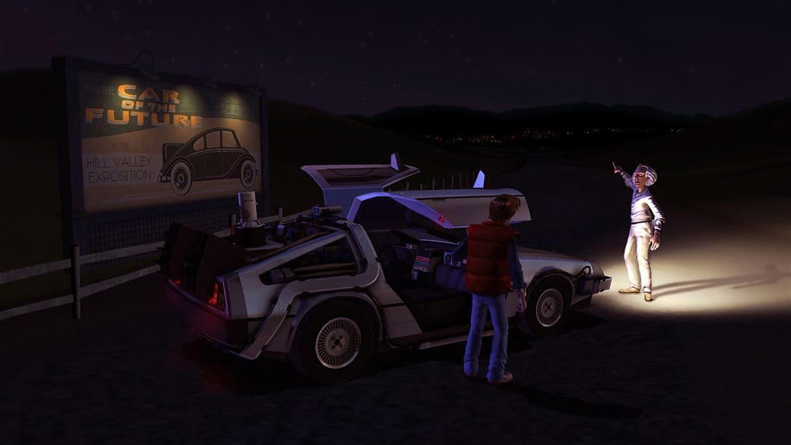 Screenshot de Back to the Future: The Game
