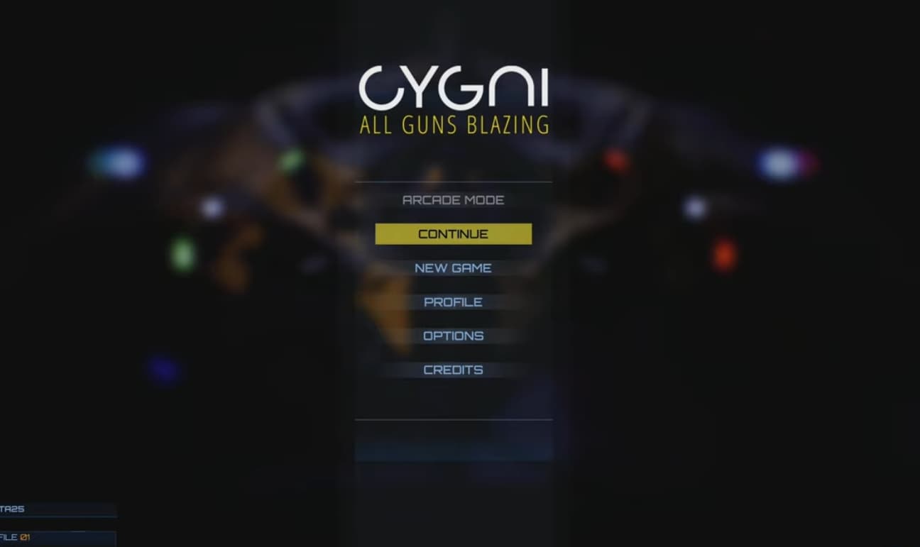 Screenshot de Cygni: All Guns Blazing