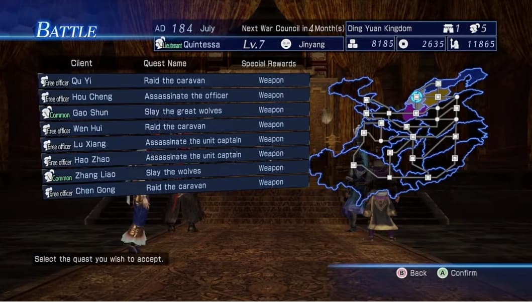 Screenshot de Dynasty Warriors 8 Empires