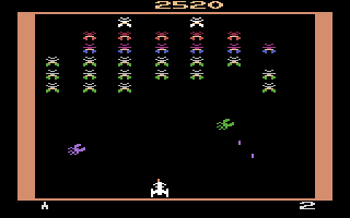 Screenshot de Galaxian