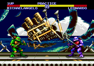 Screenshot de Teenage Mutant Ninja Turtles: Tournament Fighters