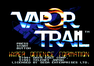 Screenshot de Vapor Trail: Hyper Offence Formation