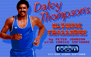 Screenshot de Daley Thompson's Olympic Challenge