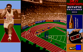 Screenshot de Daley Thompson's Olympic Challenge