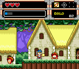 Screenshot de Wonder Boy in Monster World