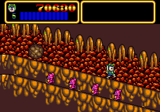 Screenshot de Wonder Boy III: Monster Lair