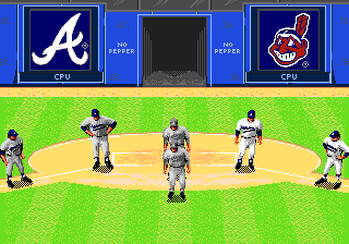 Screenshot de World Series Baseball '95