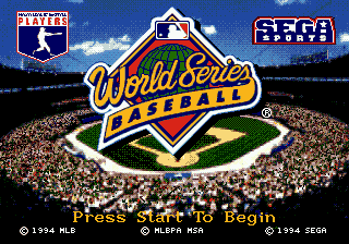 Screenshot de World Series Baseball