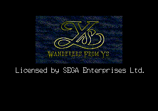Screenshot de Ys III: Wanderers from Ys
