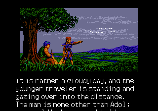 Screenshot de Ys III: Wanderers from Ys