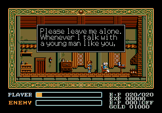 Screenshot de Ys III: Wanderers from Ys