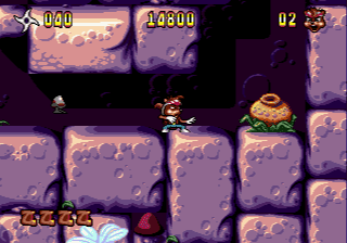 Screenshot de Zero the Kamikaze Squirrel