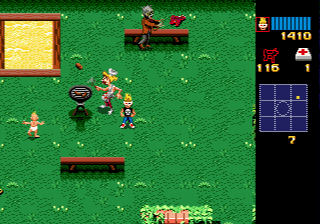 Screenshot de Zombies Ate My Neighbors