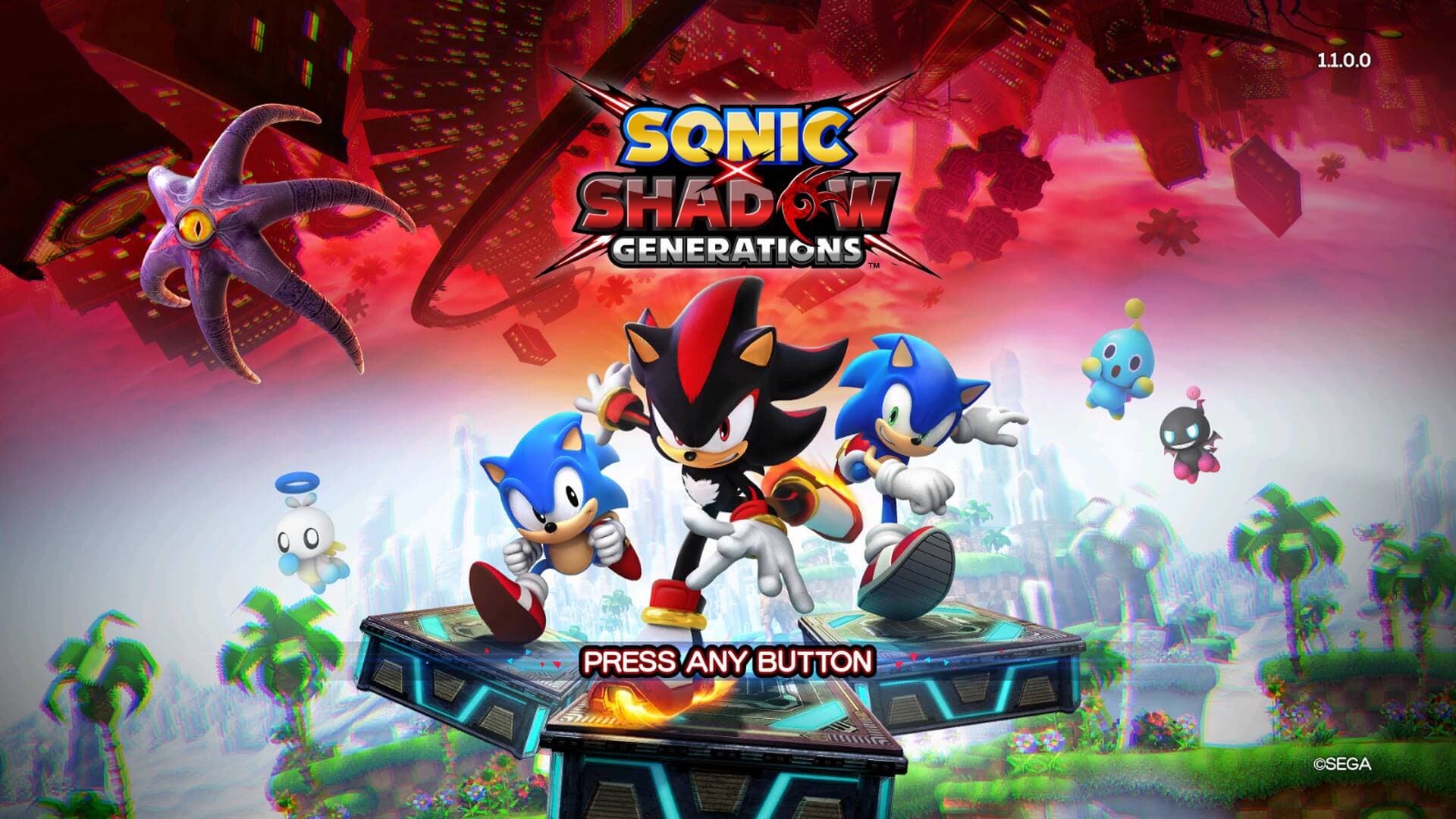 Screenshot de Sonic X Shadow Generations
