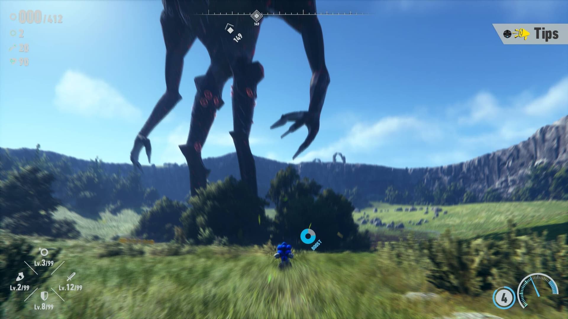 Screenshot de Sonic Frontiers