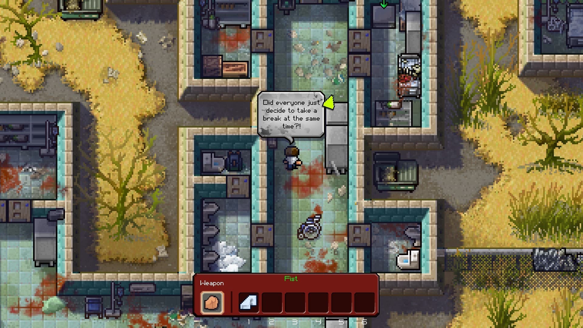 Screenshot de The Escapists: The Walking Dead Edition