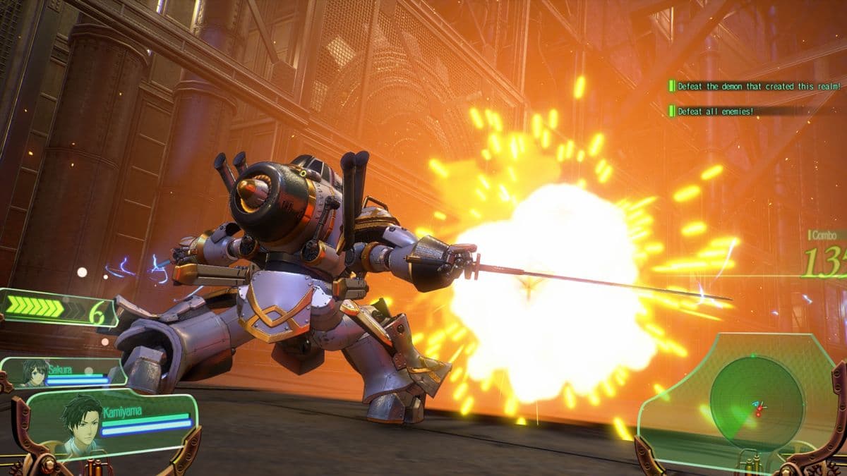 Screenshot de Sakura Wars