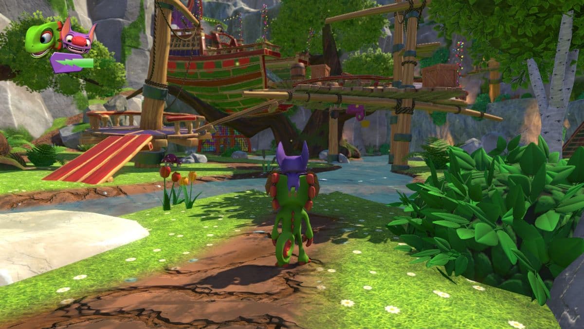Screenshot de Yooka-Laylee