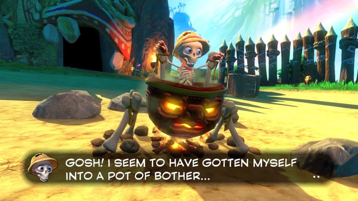 Screenshot de Yooka-Laylee