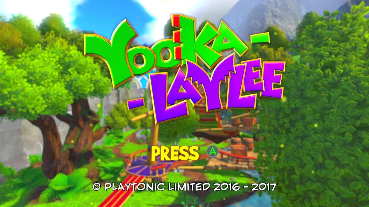 Screenshot de Yooka-Laylee