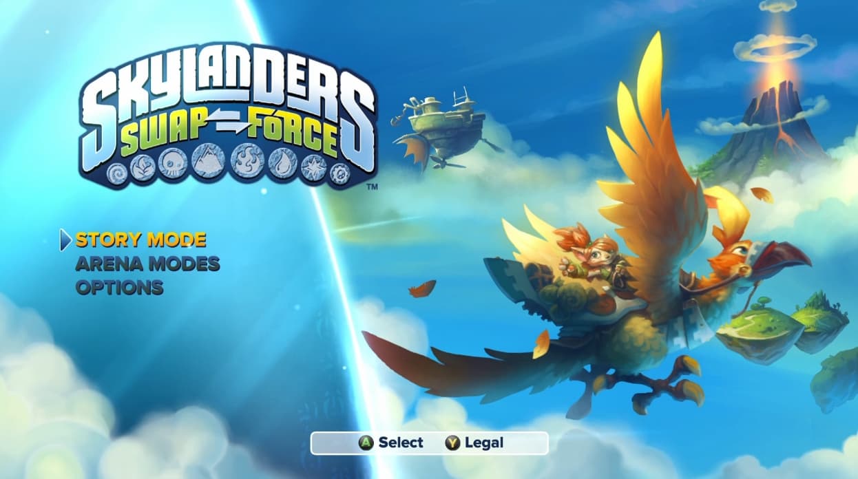 Screenshot de Skylanders: Swap Force