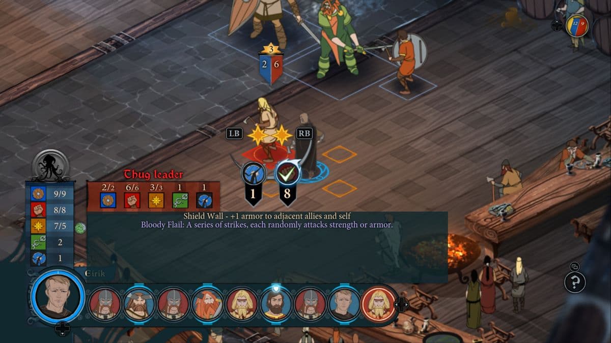 Screenshot de The Banner Saga Trilogy