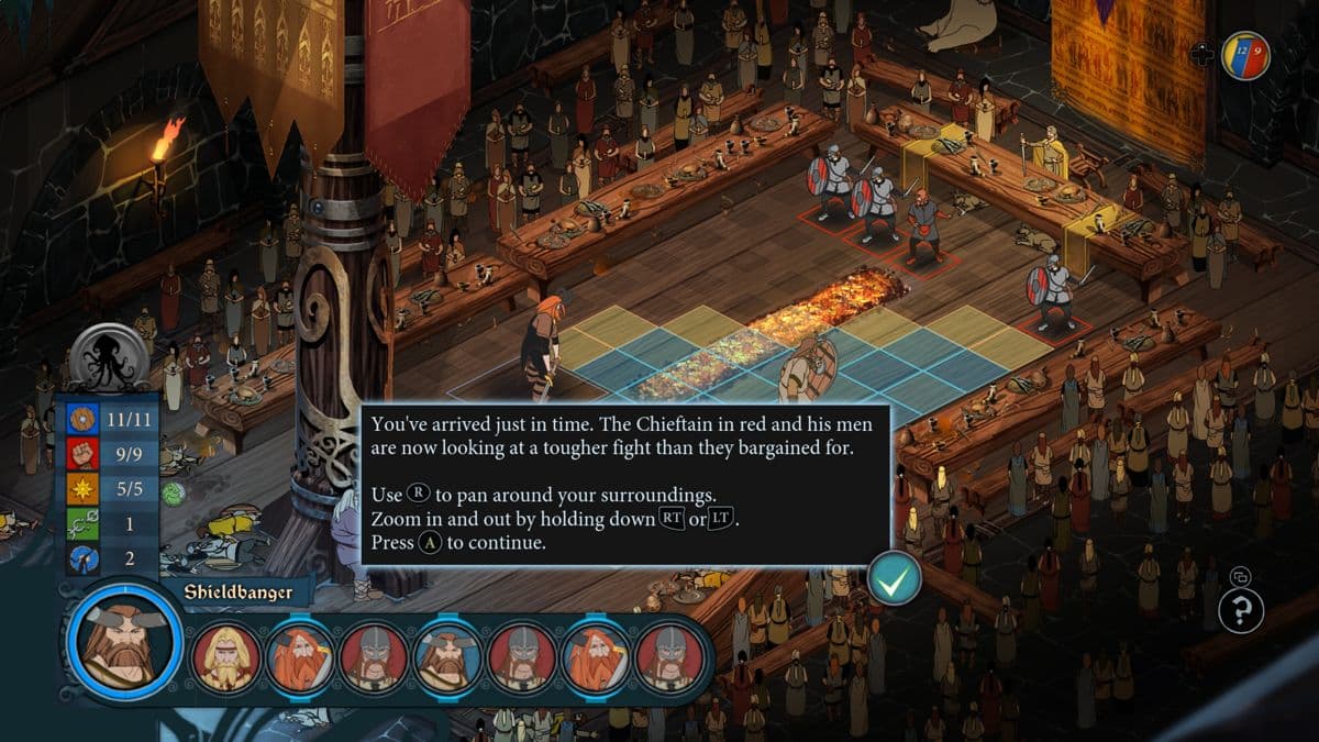 Screenshot de The Banner Saga Trilogy