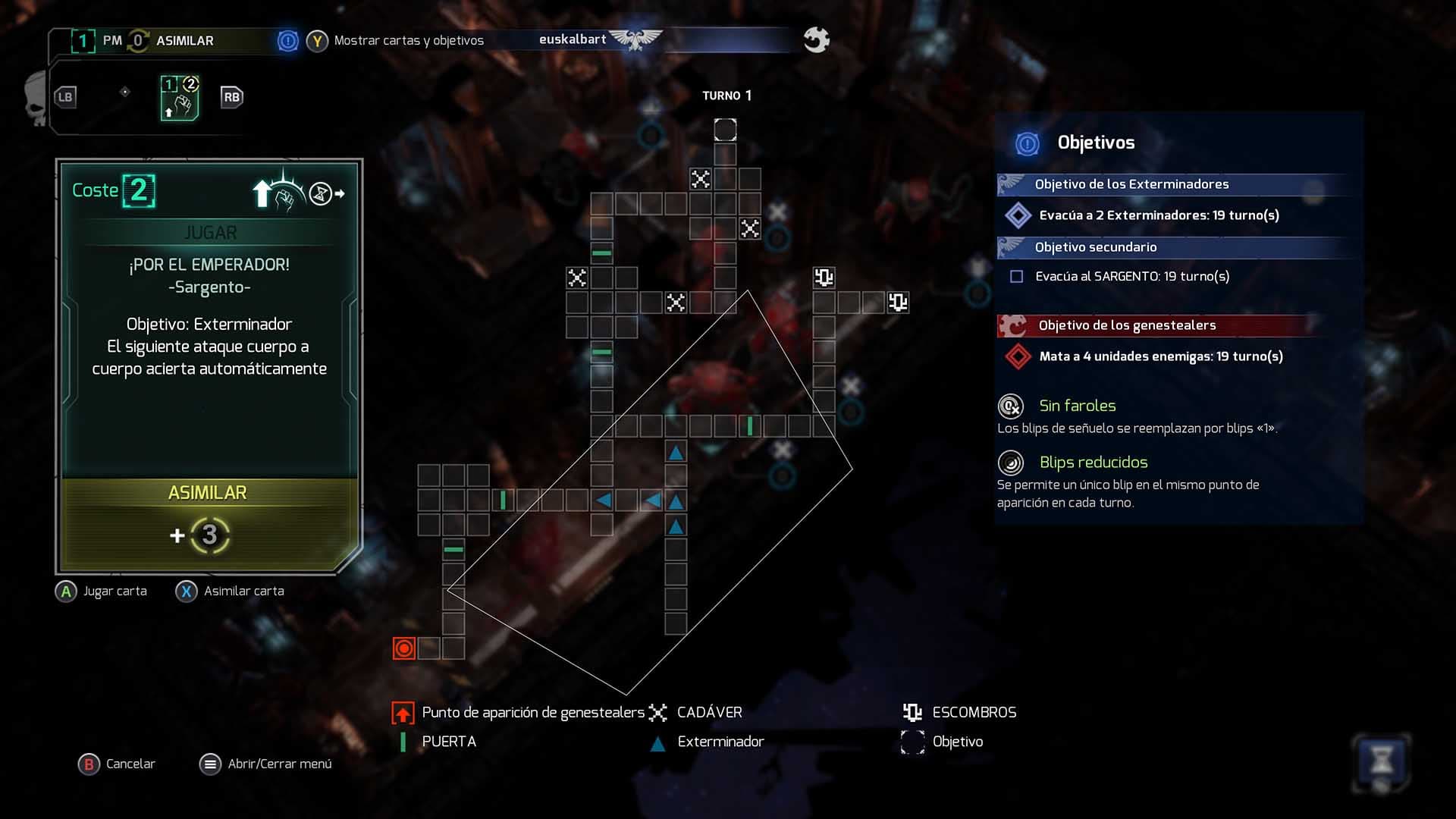 Screenshot de Space Hulk: Tactics