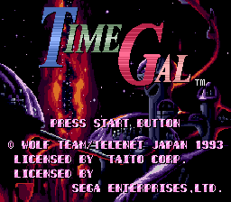 Screenshot de Time Gal
