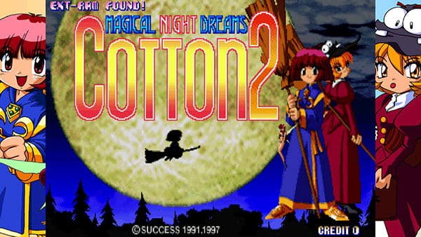 Screenshot de Cotton Guardian Force Saturn Tribute