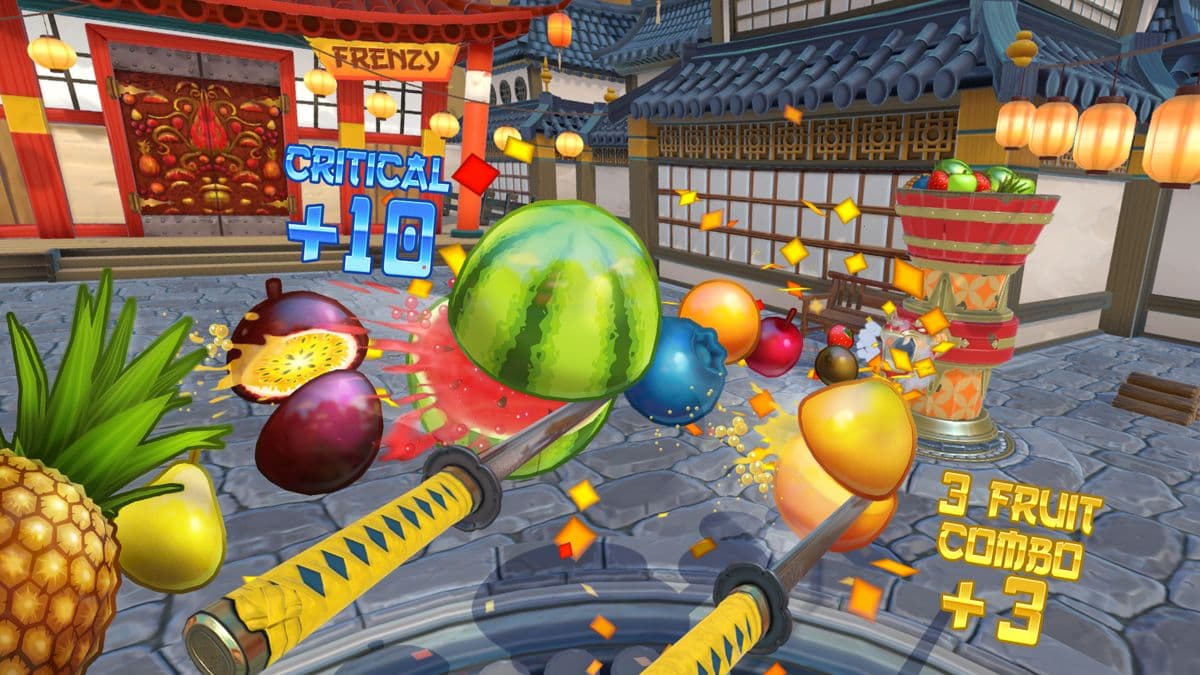 Screenshot de Fruit Ninja VR