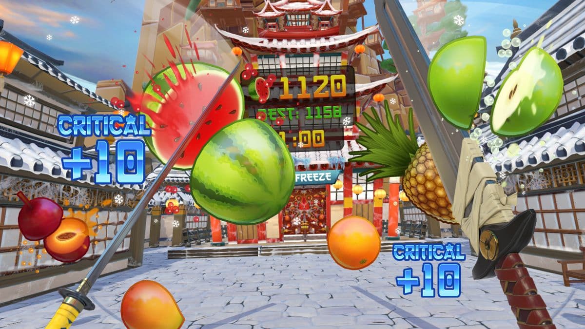 Screenshot de Fruit Ninja VR