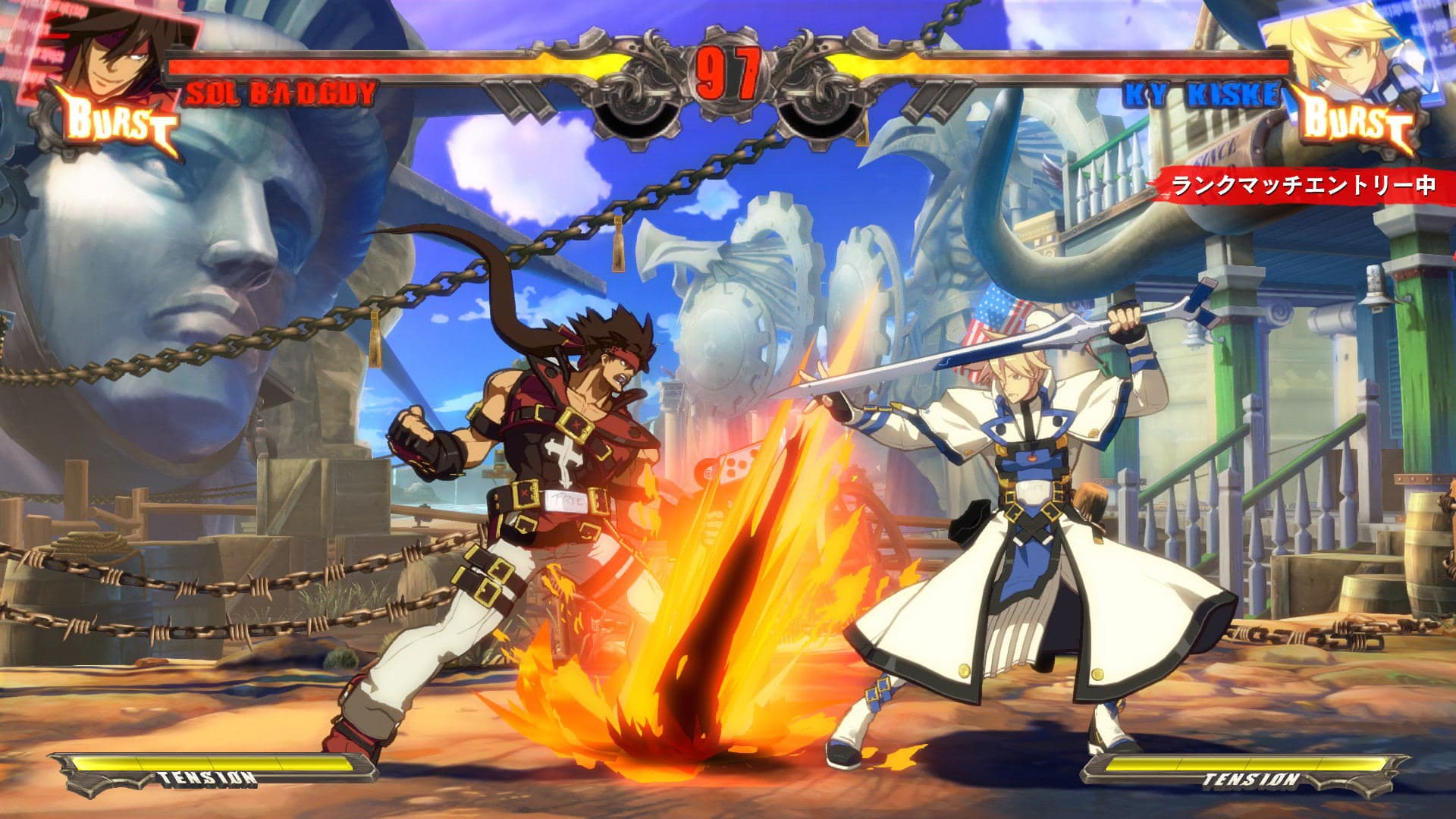Screenshot de Guilty Gear Xrd: -Sign-