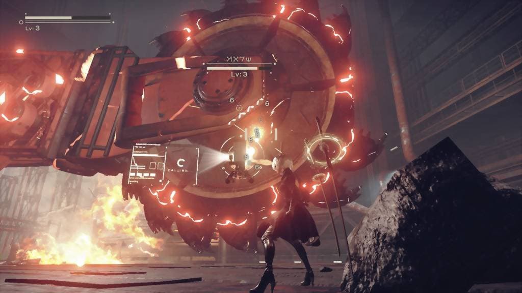 Screenshot de NieR: Automata
