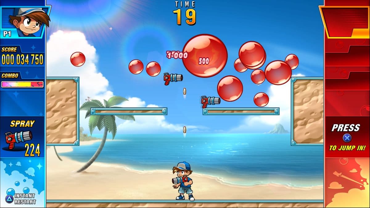 Screenshot de Pang Adventures