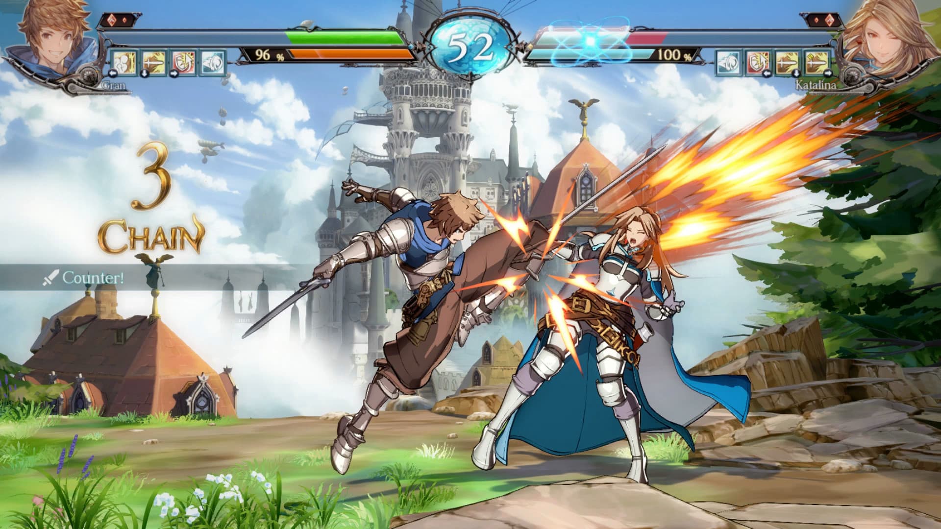 Screenshot de Granblue Fantasy Versus
