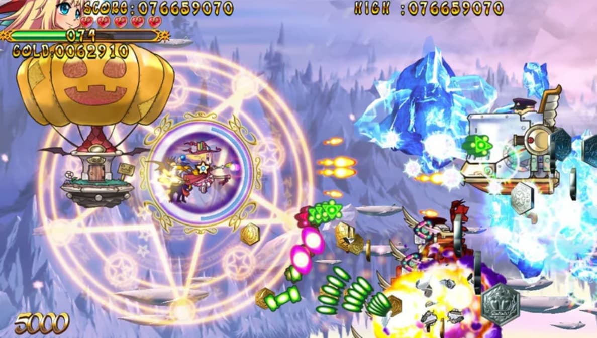 Screenshot de Trouble Witches Final! Episode 01: Daughters of Amalgam