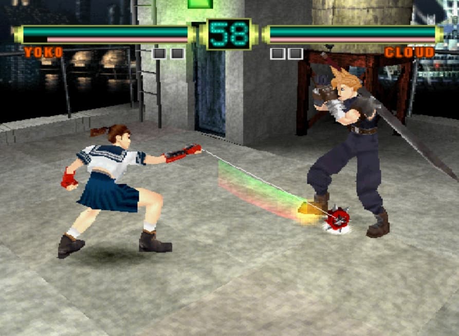 Screenshot de Ehrgeiz - God Bless the Ring