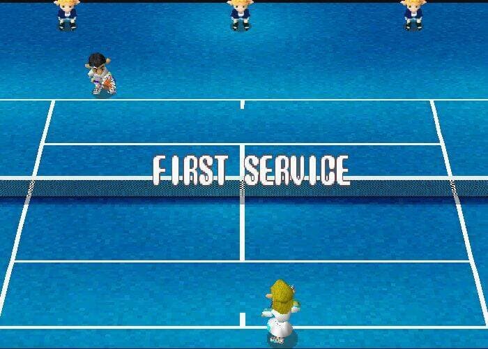 Screenshot de Love Game's WaiWai Tennis
