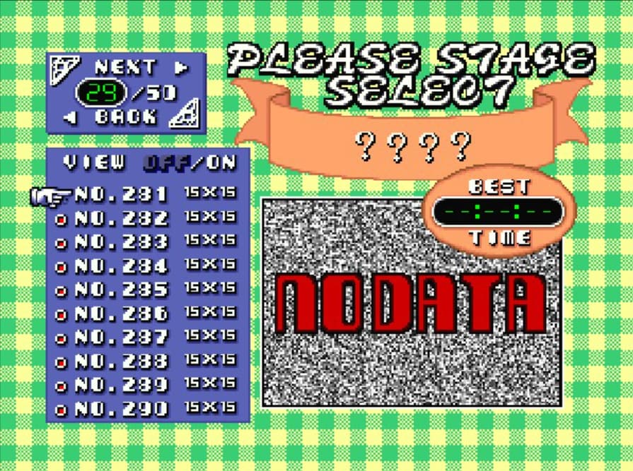 Screenshot de SuperLite 1500 Series - Oekaki Puzzle