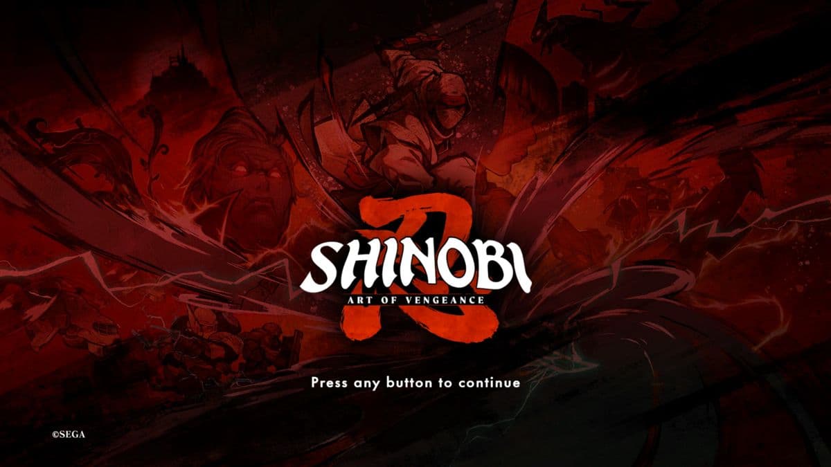 Screenshot de Shinobi Art of Vengeance
