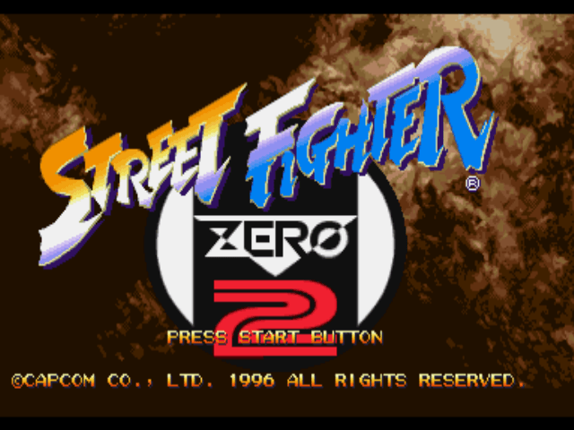 Screenshot de Street Fighter Zero 2