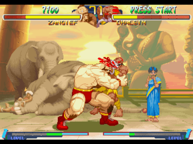 Screenshot de Street Fighter Zero 2