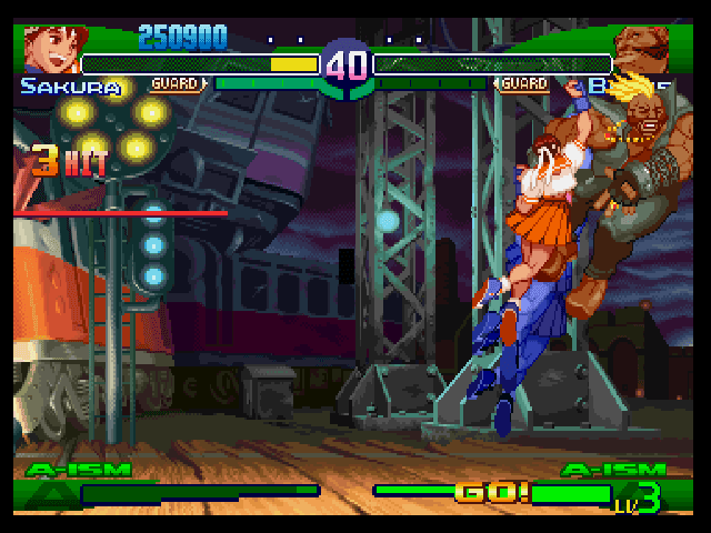 Screenshot de Street Fighter Zero 3
