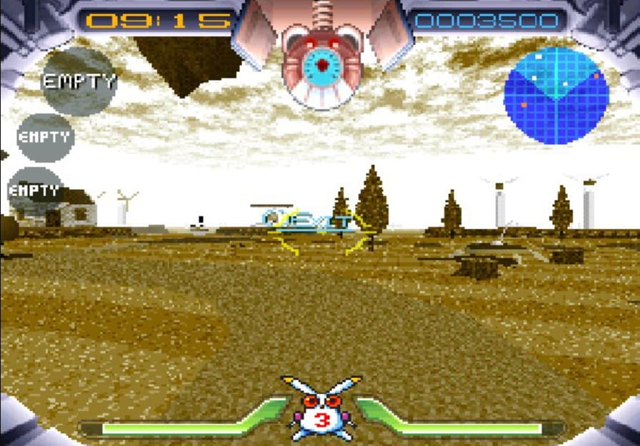 Screenshot de Jumping Flash!