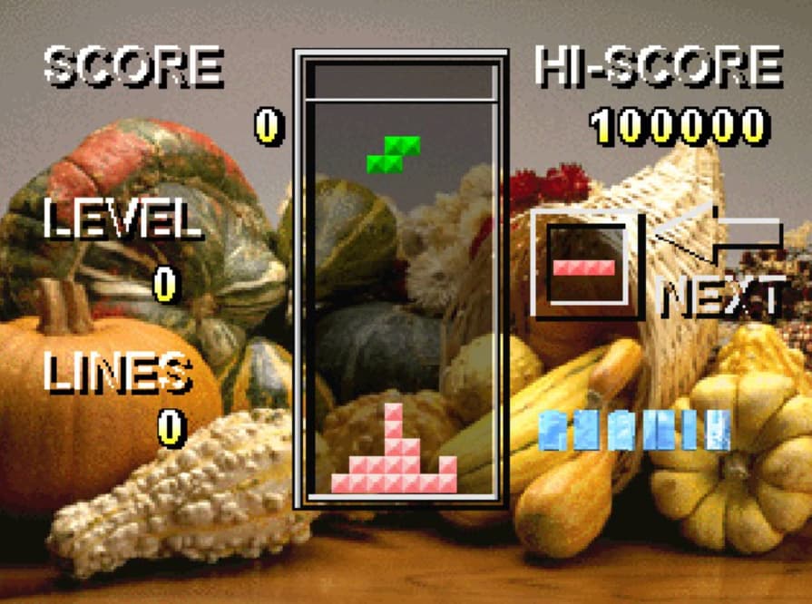 Screenshot de Tetris X