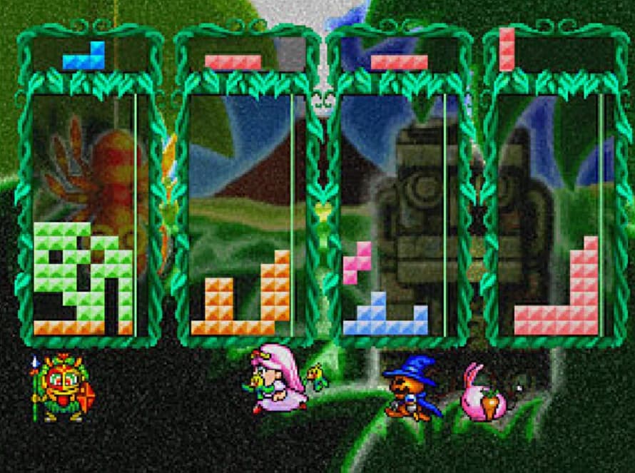 Screenshot de Tetris X