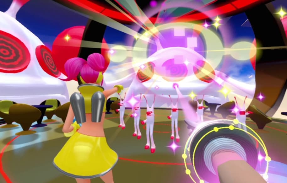 Screenshot de Space Channel 5 VR Kinda Funky News Flash!