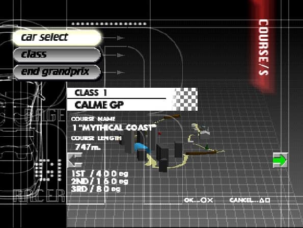 Screenshot de Rage Racer