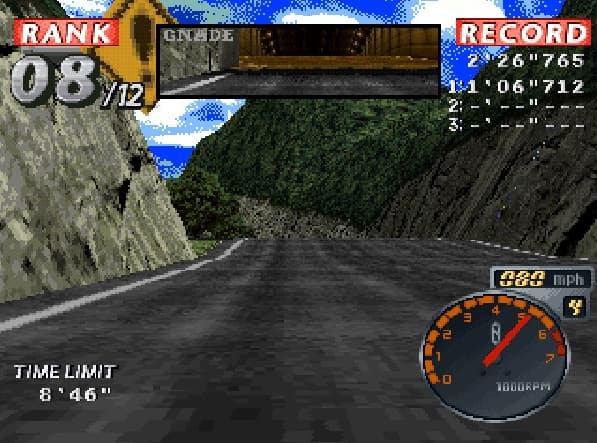 Screenshot de Rage Racer